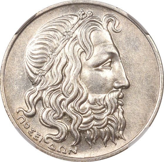 Ελλάδα Νόμισμα A Ελληνική Δημοκρατία 20 Δραχμές 1930 NGC MS62