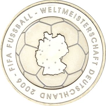 Γερμανία Germany 10 Euro Silver 2006 Footbal World Cup