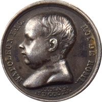 Kingdom Of Italy Napoleon I Silver Medal 1811 By Andrieu