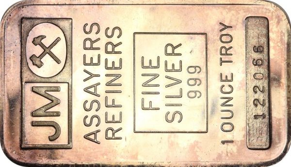 Ασημένια Μπάρα Assayers Refiners 1 Troy Ounce 999