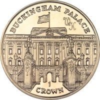 Isle Of Man 1 Crown 2010 Buckingham Palace CuNi