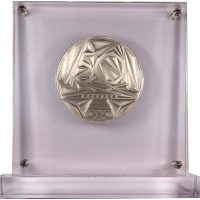 International Olympic Academy Medal 1961 - 2011 In Plexiglass Case