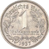 Γερμανία Germany 1 Reichsmark 1937A High Grade