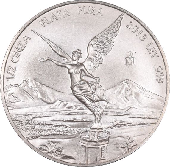 Μεξικό Mexico 2013 1/2 Oz Pure Silver Coin 999/1000