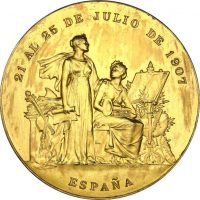 Spain 1907 San Sebastian International Music Competition Jury Medal
