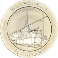 Australia 10 Dollars 1998 Silver Melbourne