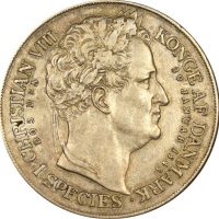 Δανία Denmark 1 Speciedaler 1848 Christian VIII And Frederick VII