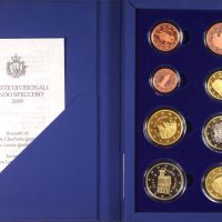 San Marino 2009 Divisional Proof Set With Box And Certificate