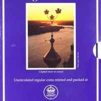 Sweden 2000 Official Complete Year Set Of Circulation Coins