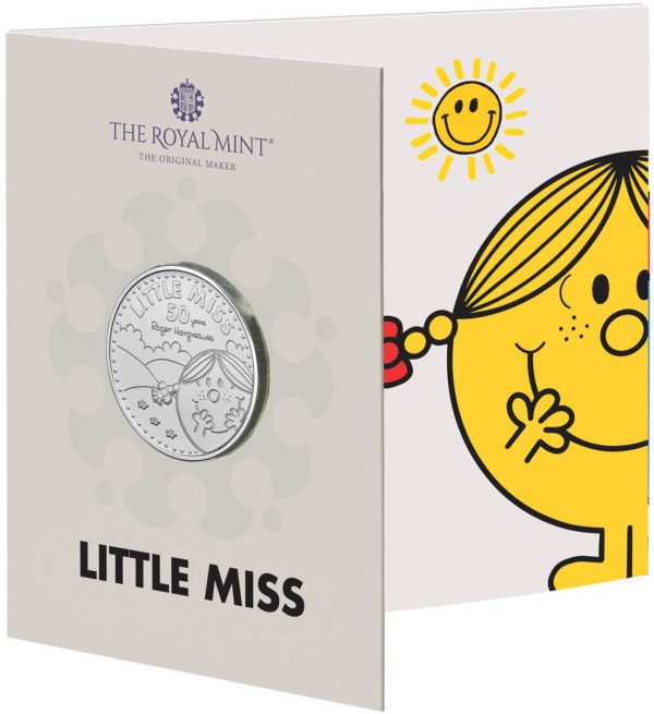 British Royal Mint Little Miss Sunshine 2021 £5 Brilliant Uncirculated