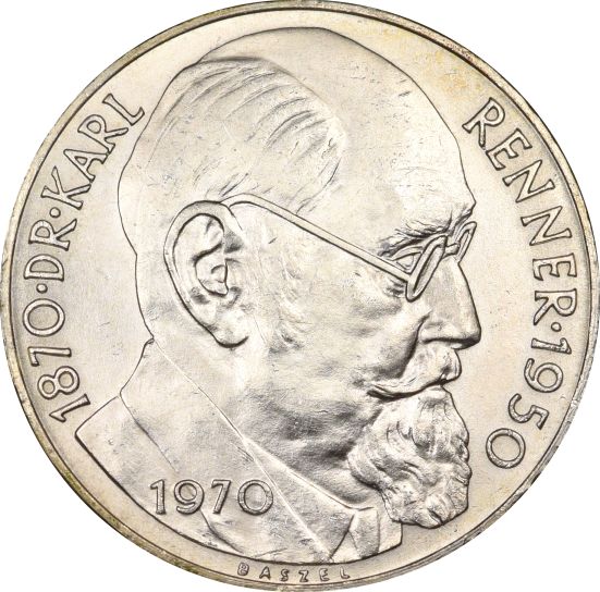 Αυστρία Austria 50 Shilling 1970 Silver Uncirculated