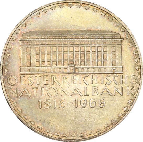 Αυστρία Austria 50 Shilling 1966 Silver Uncirculated