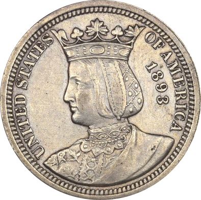 United States 1893 Commemorative Isabella Quarter Rare