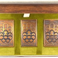 Καναδάς Canada 1976 Olympics Bronze Stamp Set