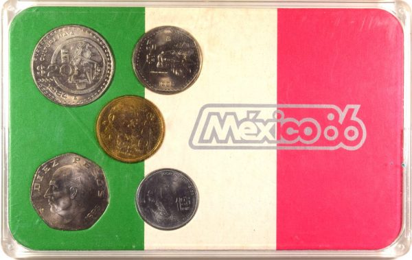 Μεξικό Mexico 1986 Mint Coin Set World Cup
