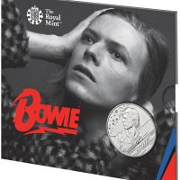 British Royal Mint David Bowie 2020 £5 Brilliant Uncirculated