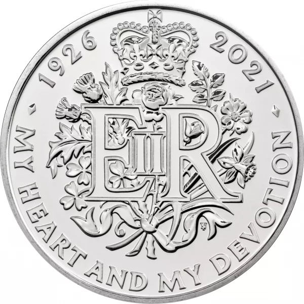 British Royal Mint The 95th Birthday Of The Queen 2021 £5 Brilliant Uncirculated
