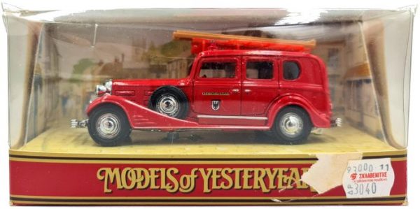 Αυτοκινητάκι Diecast Matchbox Models Of Yesterday 1933 Cadillac Fire Engine 1:46
