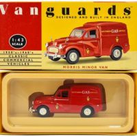 Αυτοκινητάκι Diecast Vanguards Morris Minor Van Sothern Gas 1:43