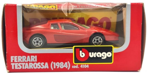 Αυτοκινητάκι Diecast Burago 1984 Ferrari Testarossa 1:43