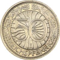 Γερμανία Germany 1 Reichspfennig 1928E Uncirculated Condition
