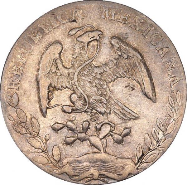 Μεξικό Mexico 8 Real 1889 Silver With Chop Marks - Countermarks