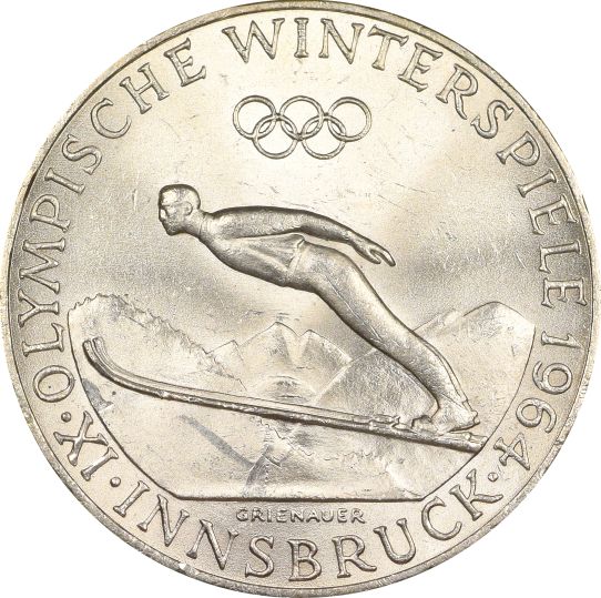 Αυστρία Austria 25 Schilling 1964 Silver Uncirculated Condition