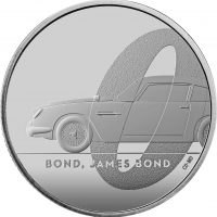 British Royal Mint James Bond 2020 UK Half Ounce Silver Proof Coin