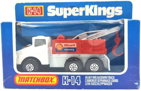 Αυτοκινητάκι Diecast Matchbox Super Kings K14 Heavy Breakdown Truck