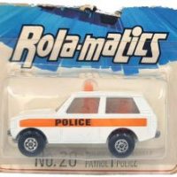 Αυτοκινητάκι Diecast Matchbox Rolamatics Police Patrol Car