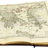 Recueil de Cartes Geographiques Plans Vues et Medailles de L'Ancienne Grece 1788