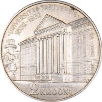 Εσθονία Estonia 2 Krooni 1932 Silver