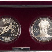 Ηνωμένες Πολιτείες USA 1995 Olympic Track And Field Coin Set