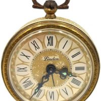 Παλιό Επιτραπέζιο Μηχανικό Ρολόι Linden Σε Λειτουργική Κατάσταση