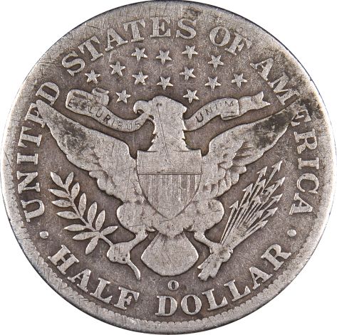 Ηνωμένες Πολιτείες United States 1893 O Barber Half Dollar