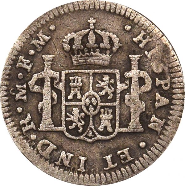 Μεξικό Mexico 1/2 Real 1785 Silver
