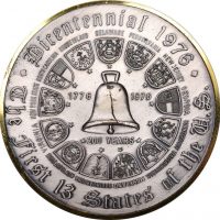 Ηνωμένες Πολιτείες Αναμνηστικό Μετάλλιο Bicentenial 1776 - 1976