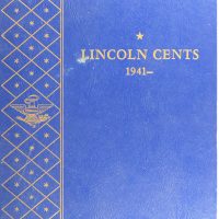 United States 1941 - 1974 Lincoln Cent Collection In Whitman Album