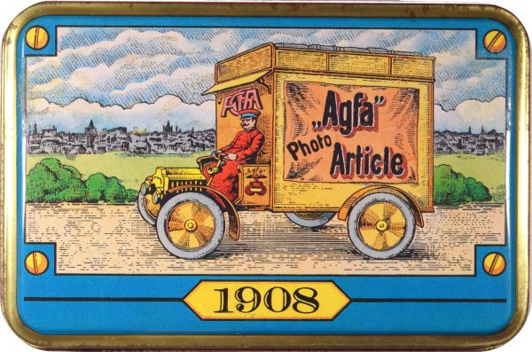 Παλιά Μεταλλική Συσκευασία Agfa Photo Article 1908