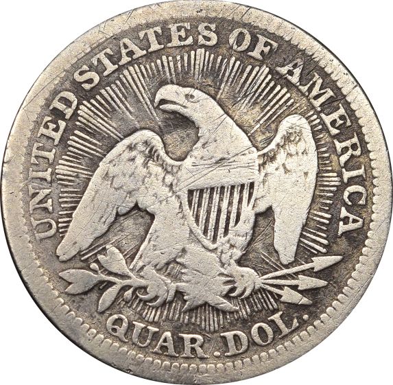 Ηνωμένες Πολιτείες United States Quarter Dollar 1853 Silver