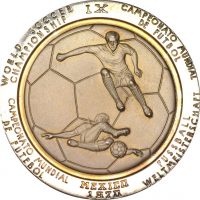 Μεξικό Mexico 1970 World Cup In Mexico Silver Medal