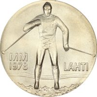 Φινλανδία Finland 25 Markaa 1978 Silver Winter Games In Lahti