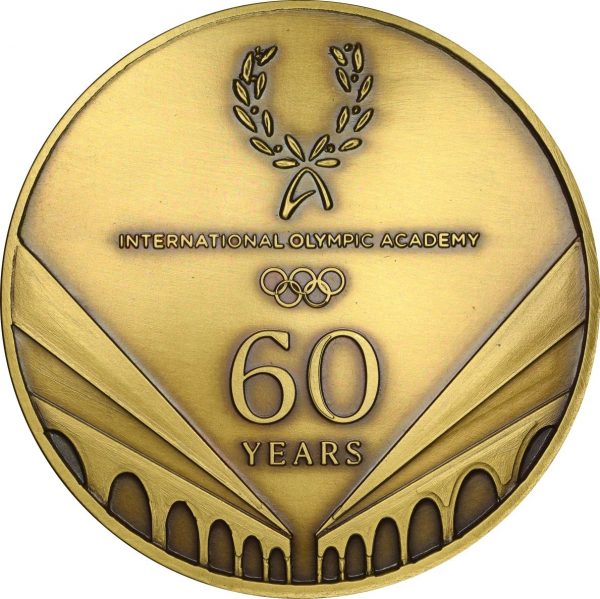 Medal International Olympic Academy 60th Anniversary