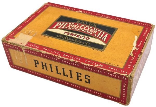 Παλιά Χάρτινη Συσκευασία Phillies Tobaco USA