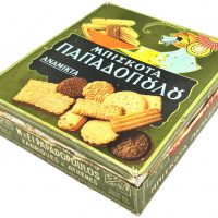 Παλιά Μεταλλική Συσκευασία Μπισκότα Παπαδοπούλου