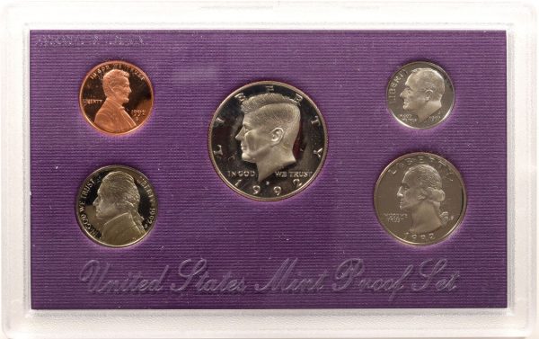 Ηνωμένες Πολιτείες United States 1992 s Coin Proof Set