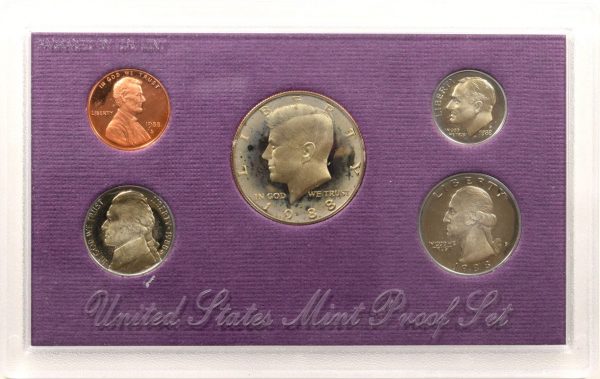 Ηνωμένες Πολιτείες United States 1988 s Coin Proof Set