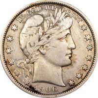 Ηνωμένες Πολιτείες United States Barber Half Dollar 1906 Silver