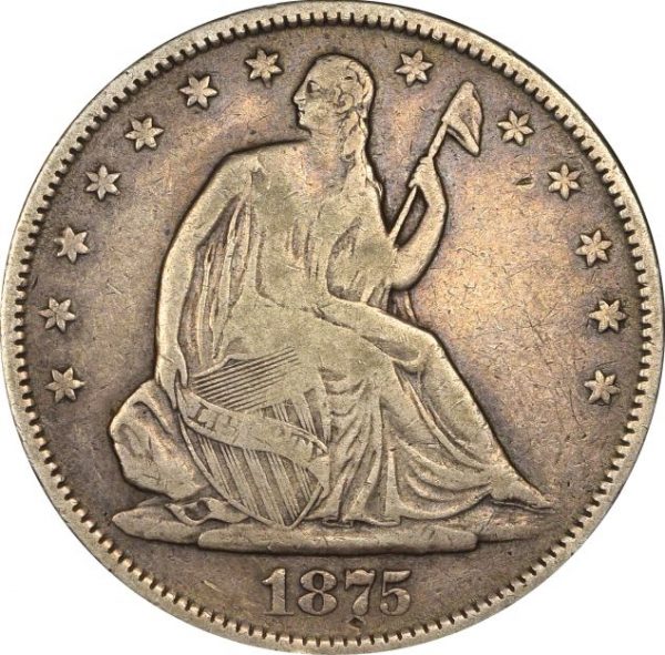 Ηνωμένες Πολιτείες United States Half Dollar 1875 S Silver
