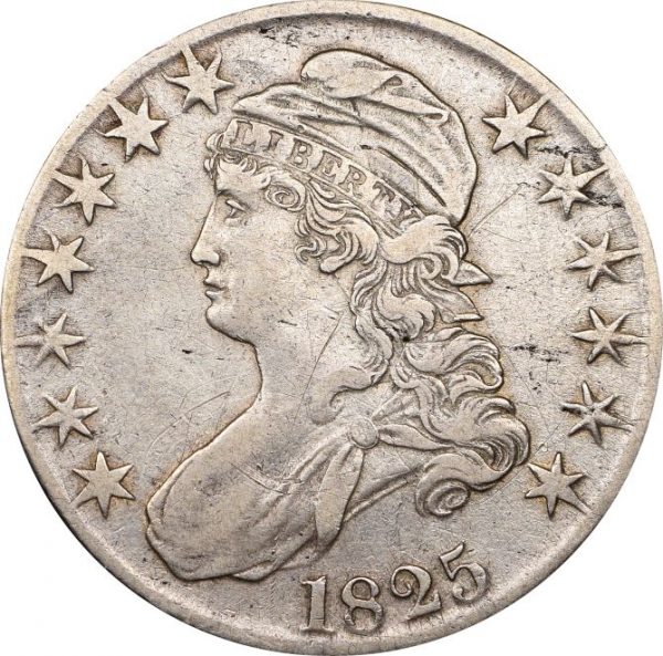 Ηνωμένες Πολιτείες United States Half Dollar 1825 Silver